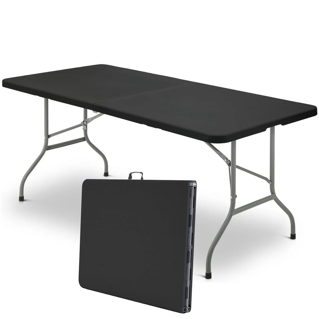 72'' Rectangular Portable Folding Table Wewdigi