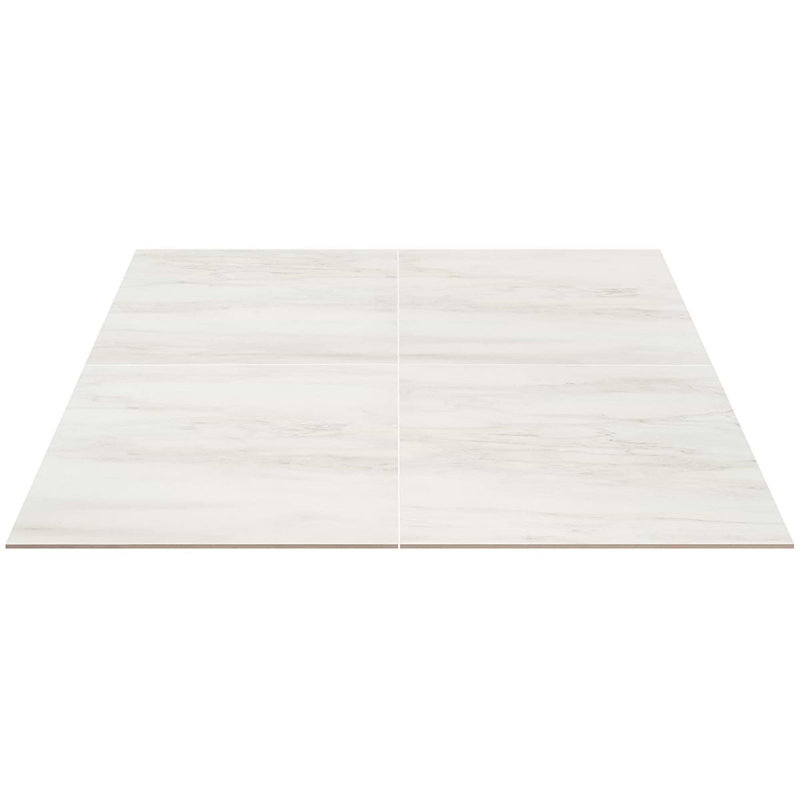 Dreamstone 24X24 Matte Porcelain Tile, Dolomite Snow Matte