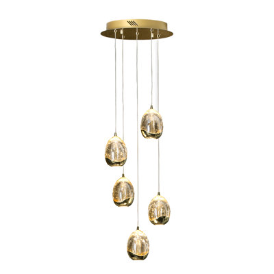 Neher 5 - Light LED Cluster Pendant