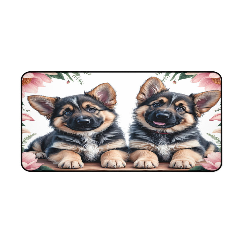 Polyester Desk Pad, 14.4x12.1