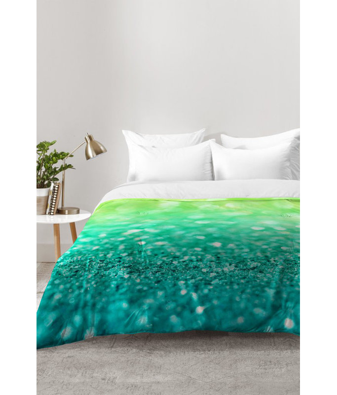 Lisa Argyropoulos Glam Polyester Abstract Comforter, King Comforter + 2 King Shams