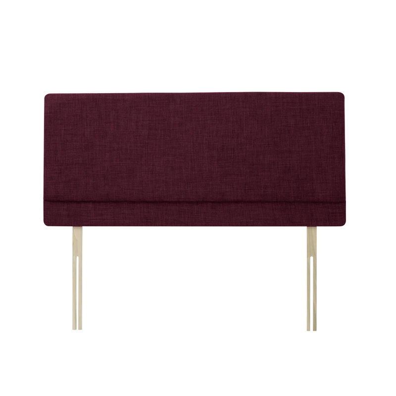 Cassel Upholstered Headboard, Plum, Kingsize (5')