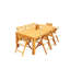 Surfliner Outdoor 9 - Piece Teak Dining Set