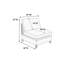 Canapé modulaire 6 pièces Modern