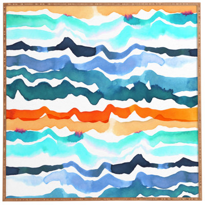 «Beach Waves» par Cayen Casablanca - reproduction de photo sur toile