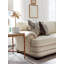 Silverado Menlo Park Metal End Table With Stone Top