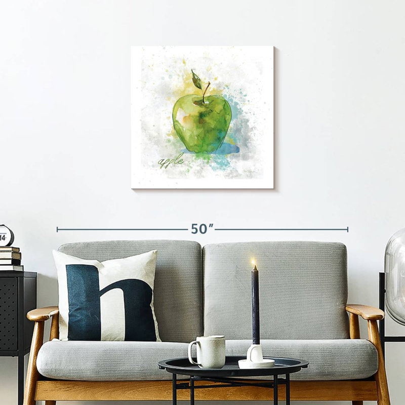 Yarlin A Fresh Apple, 24" H x 24" W