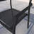 Dugas 5Pc Outdoor Patio Dining Set - Black Chairs