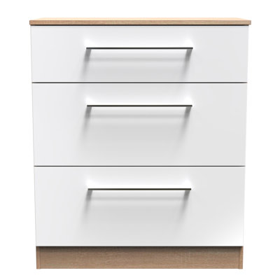 Talhaa 74 cm W Chest of 3 Drawers