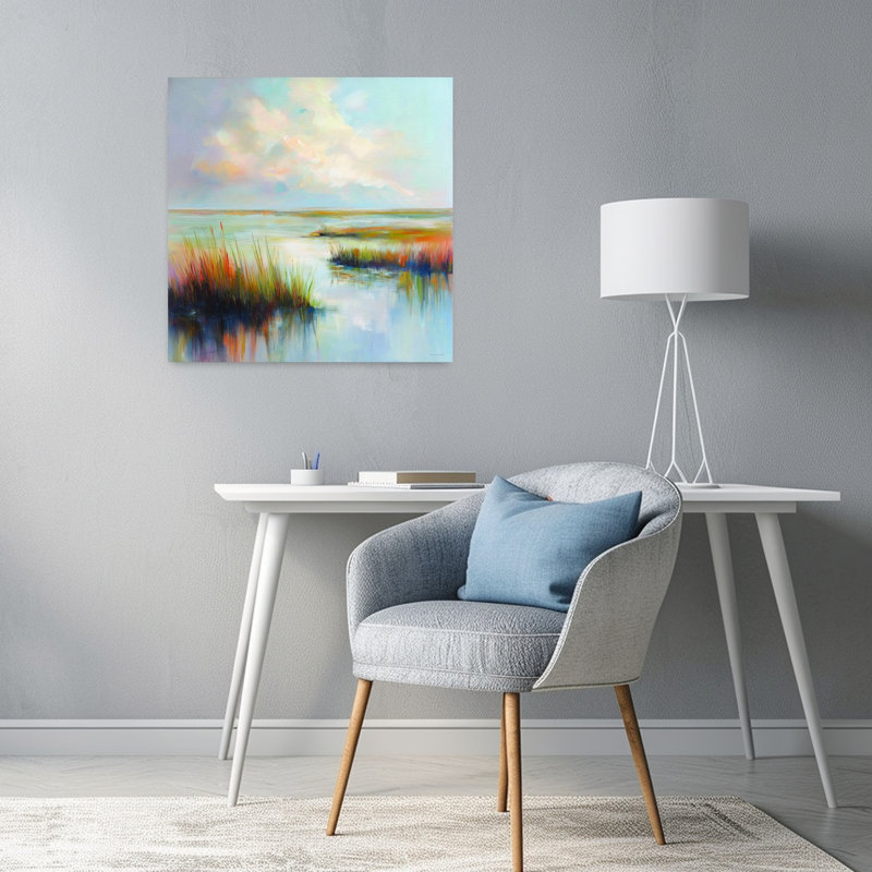 Into The Breeze by Svetlana Aleinikova - Wrapped Canvas Print, 60.96 cm H x 60.96 cm W