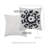 Finders Keepers Cotton Reversible Throw Pillow