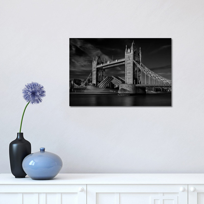 Bridge 1 Piece Wrapped Canvas Wall Art, 30.48 cm H x 45.72 cm W