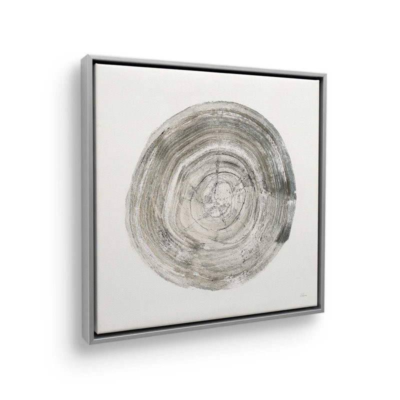 «Rings of Time I Print», H 12,75 po x l 12,75 po, Chrome poli