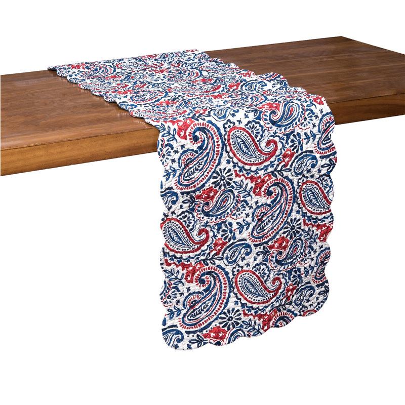 Americana Paisley Runner