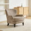 Fauteuil club rembourré Boucle
