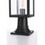 Moorehead 6 Inch Outdoor Post Light in Black