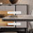 Light luxury modern rectangular dining table set-107193402