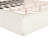 Barlow Modern Linen Blend Upholstered Platform Bed with Oversized Channel-Tufted Headboard, LED Light & USB Charging