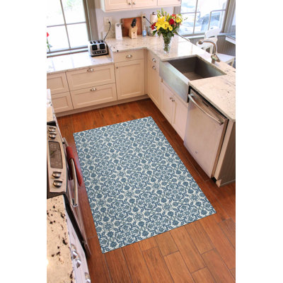 Un-Rug Damascus Low Profile Kitchen Mat by Matterly