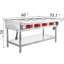 Accessoire de buffet rectangulaire