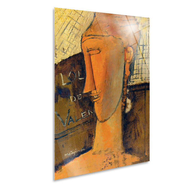 Lola De Valence by Amedeo Modigliani - No Frame Print, Plastic/Acrylic, 100cm H x 70cm W