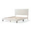 Lit plateforme tapissier Anij