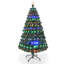 Arbre de Noël vert avec lumières DEL-1012749193