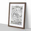 Fossils and Skeletons LXV by Oliver Goldsmith - Picture Frame Drawing Print-55724452-55724449