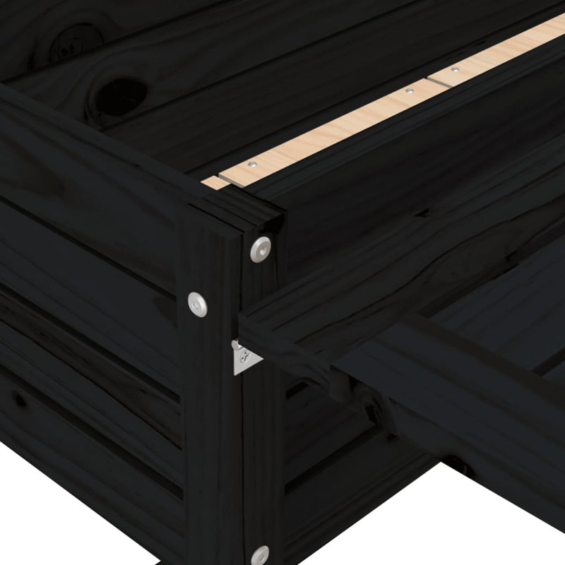 Brenika Elevated Planter, Black