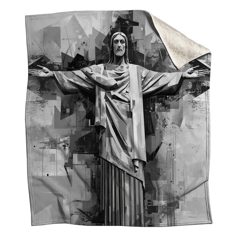 Christ The Redeemer Blankets, 50in W x 60in H