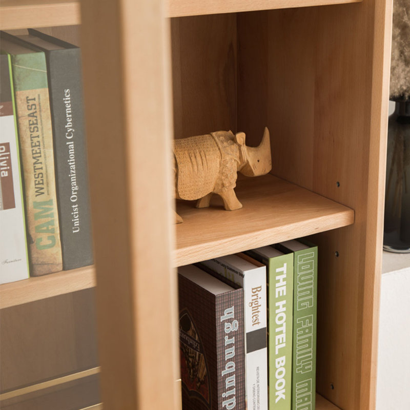 Modern simple small bookcase
