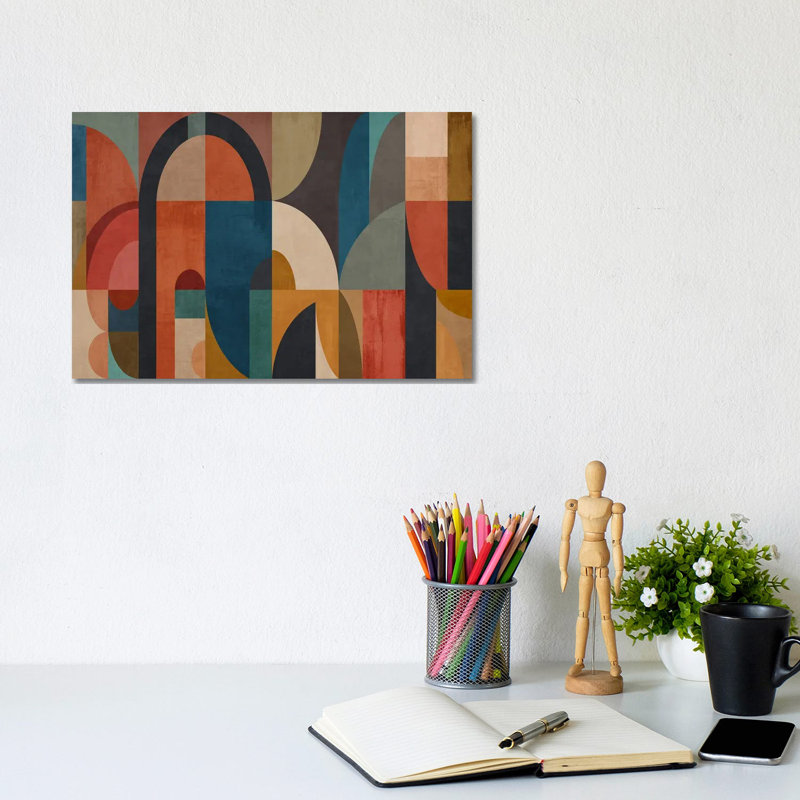 «Geometric Construction XLVII», reproduction d'art sur toile tendue