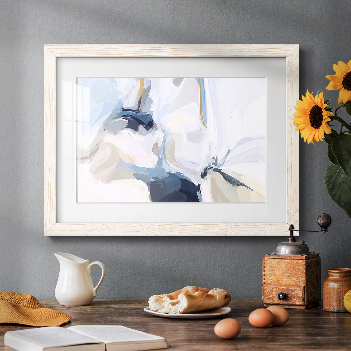 Ivy Bronx Fresh Air I- Rustic Framed Framed Print w Matte Board ...