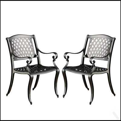 Ensemble de 2 chaises en filet CAYman