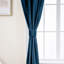 Safia 100% Crushed Velvet Eyelet Sheer Window Curtains-49251632-49251791