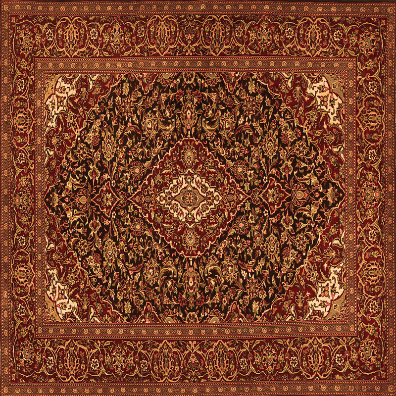 Nealla Performance Floral Indoor Rug, Square 8'