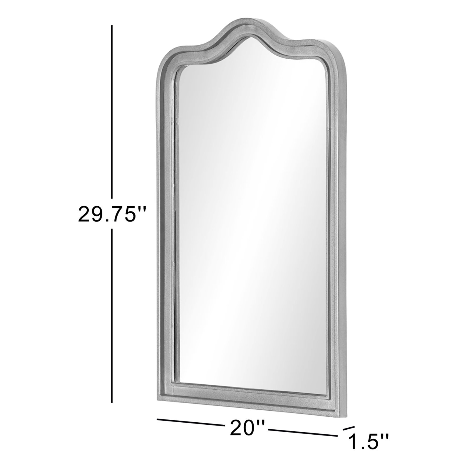 20" Accent Mirror, Gold
