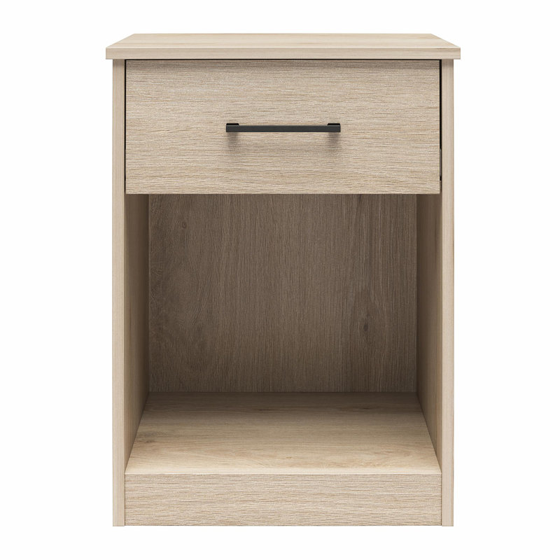 45cm W Manufactured Wood Bedside Table