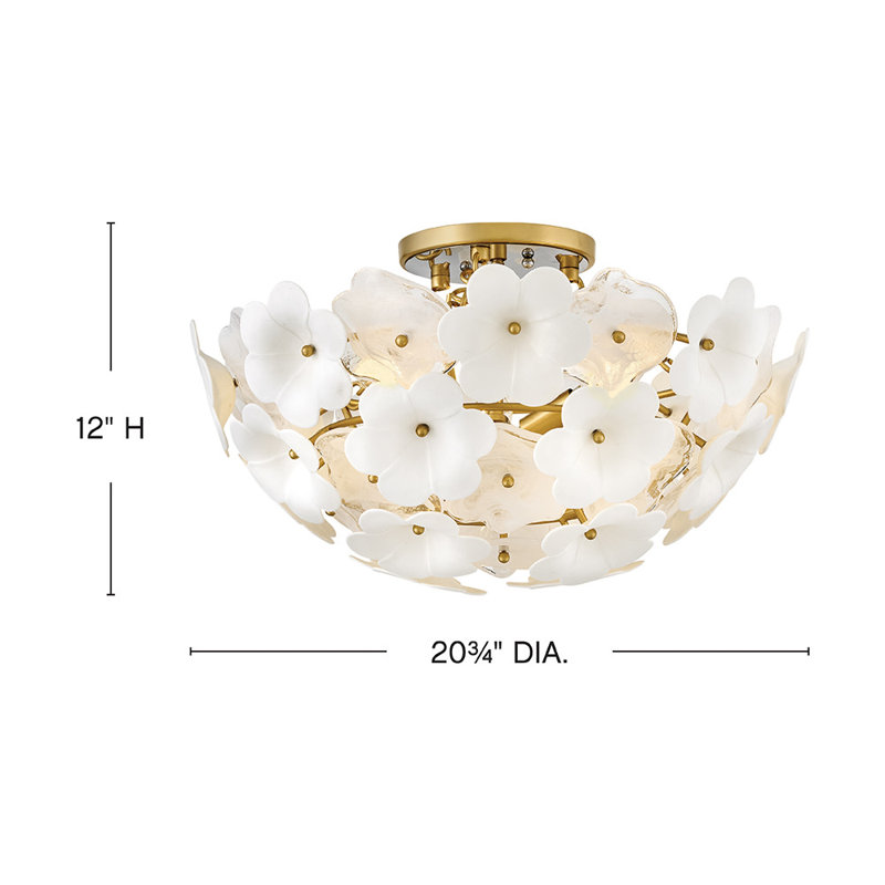 Marianne 3 - Light Semi Flush Mount