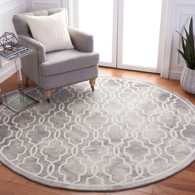 Ruthe Hand Tufted Wool Geometric Rug