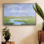 Summer Marsh II, reproduction d'art sur toile-92471280-92471276
