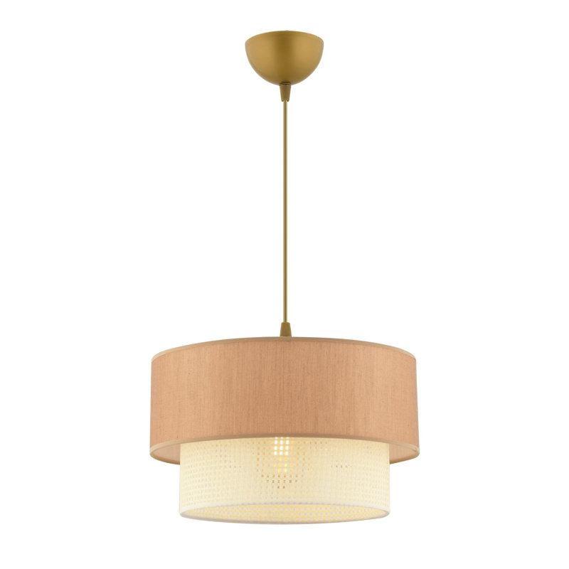 Lustre, Blanc / Brun