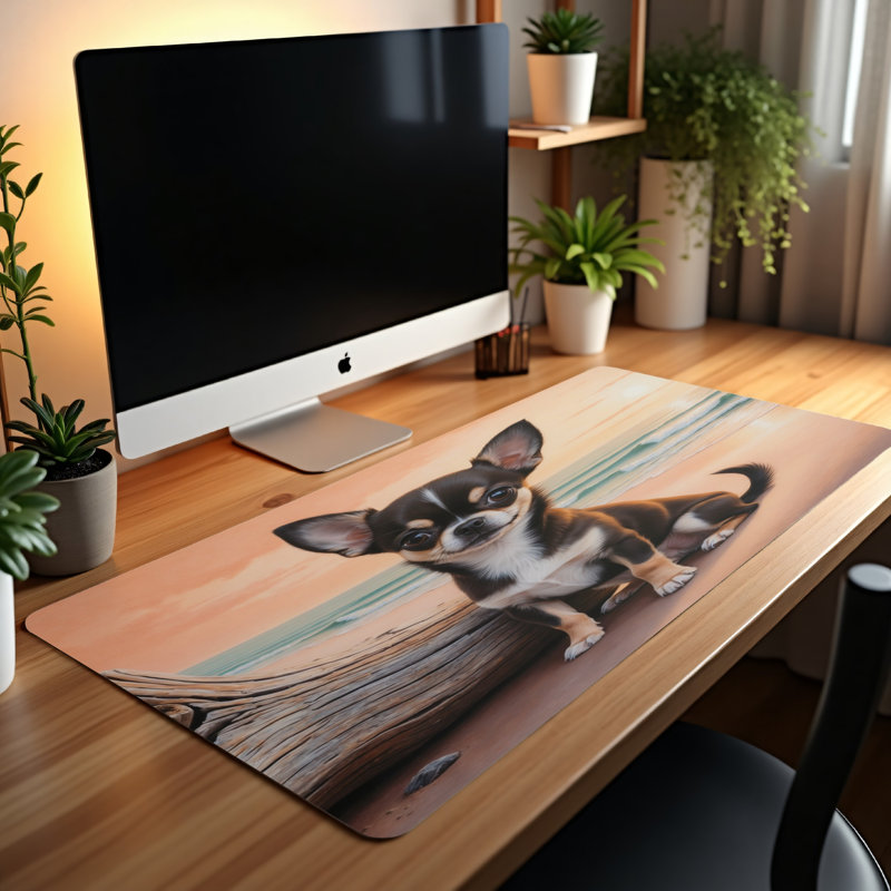 Polyester Desk Pad, 23.6x13.8