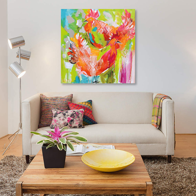 « you volant my plumes », reproduction sur toile, H 12 po x l 12 po x P 0,75 po, Toile tendue, Pas de tapis