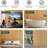 6.3" x 11.8"  3D Wall Panel in Brown 24 pack