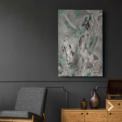 Framed On Canvas Print