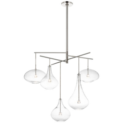 Lomme 5 - Light LED Chandelier