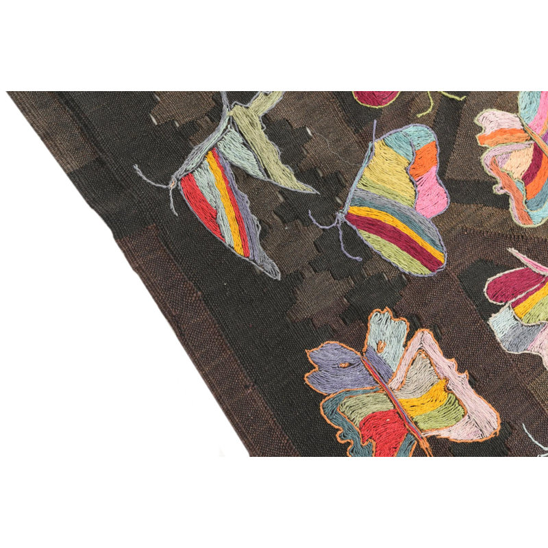 Tapis brun foncé 4 x 6 Perry