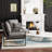 Angellina Faux Leather Armchair-1298459520