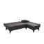 Canapé modulaire d'angle rembourré 88,6 po Sky-1732536100